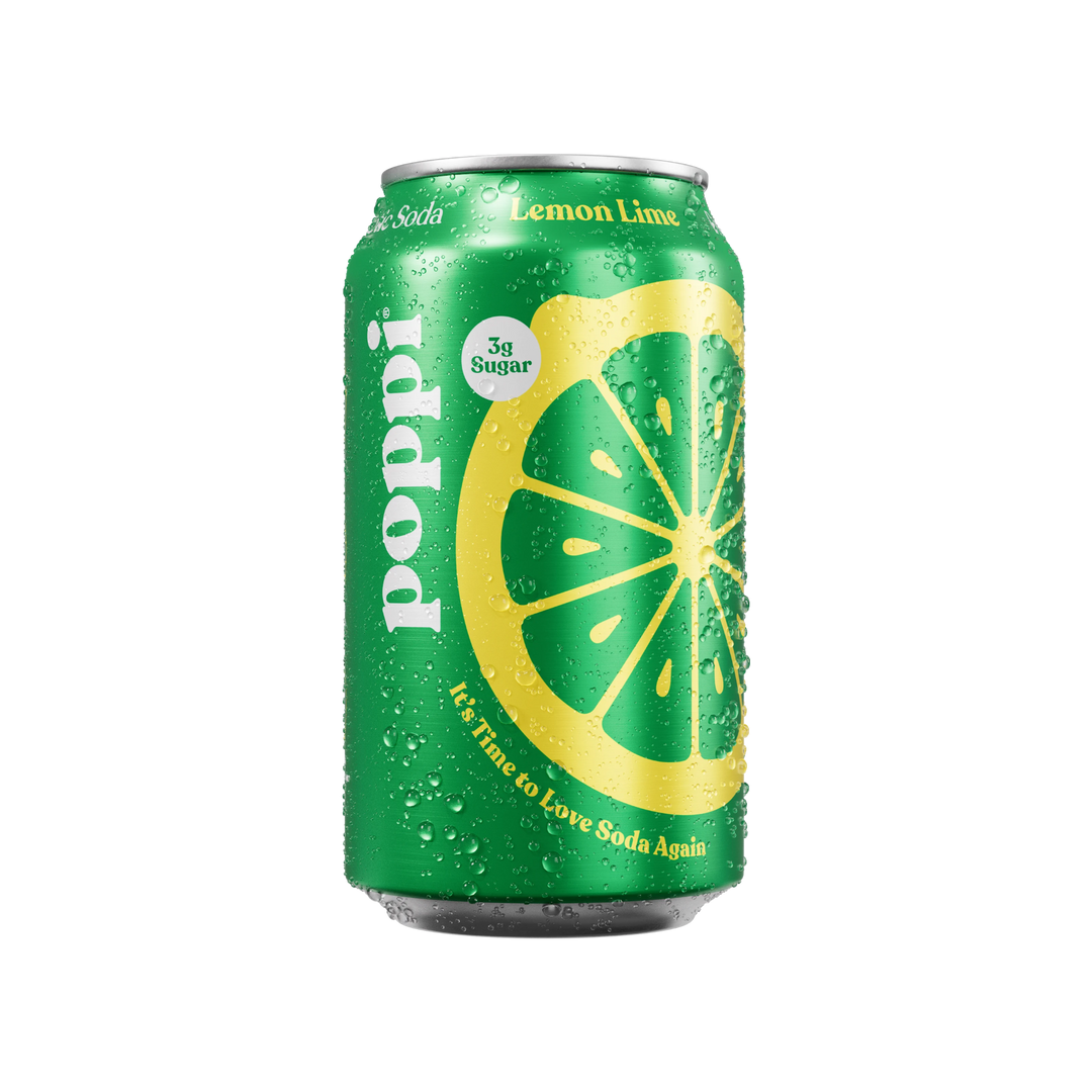 Poppi Lemon Lime 355 mL Snaxies Exotic Drink Montreal Quebec Canada