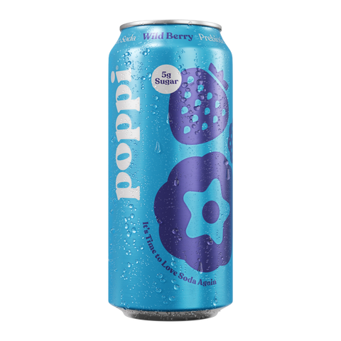 Poppi Wild Berry 473 mL Snaxies Exotic Drink Montreal Quebec Canada