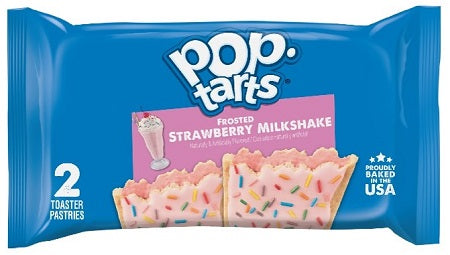 Pop-Tarts Frosted Strawberry Milkshake 96 g Exotic Snaxies Montreal Quebec Canada 