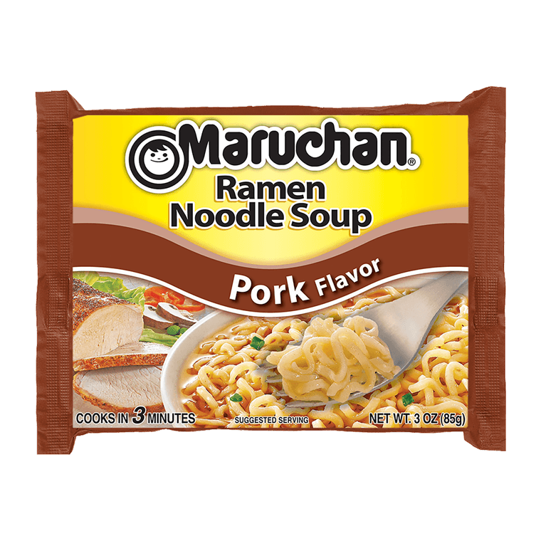 Maruchan Ramen Noodle Soup Pack Pork 85 g Exotic Snacks Montreal Quebec Canada Snaxies