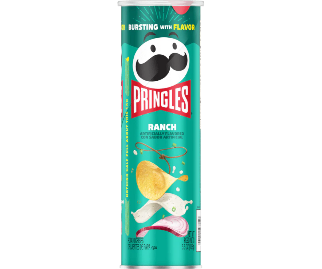 Pringles Ranch 158 g Snaxies Exotic Snacks Montreal Quebec Canada