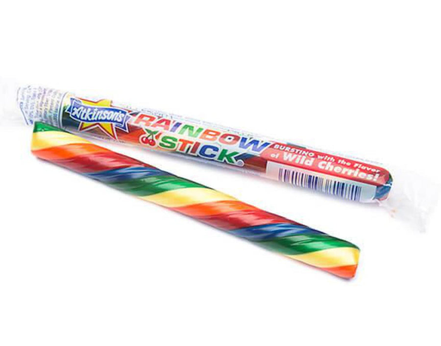 Atkinson's Rainbow Sticks 20 g Snaxies Exotic Snacks Montreal Quebec Canada