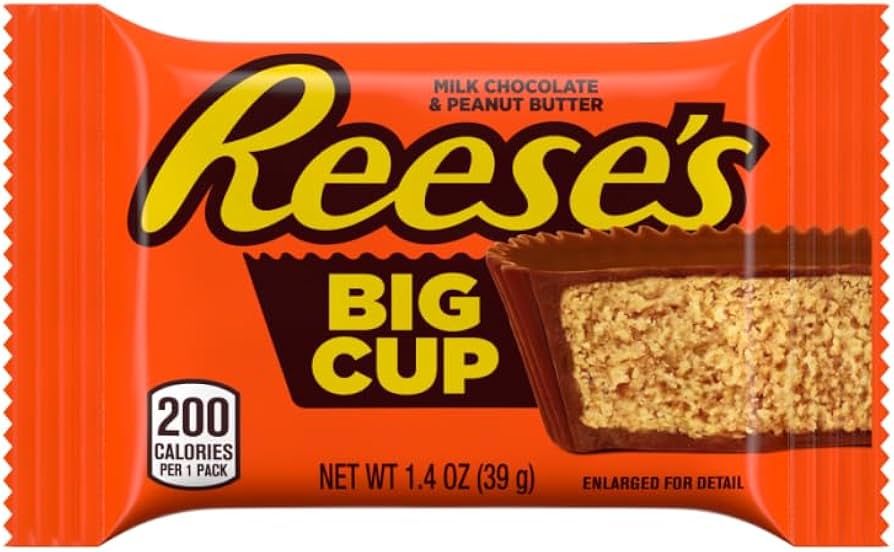 Reese's Big Cup 39 g Snaxies Exotic Chocolate Snaxies Montreal Quebec Canada