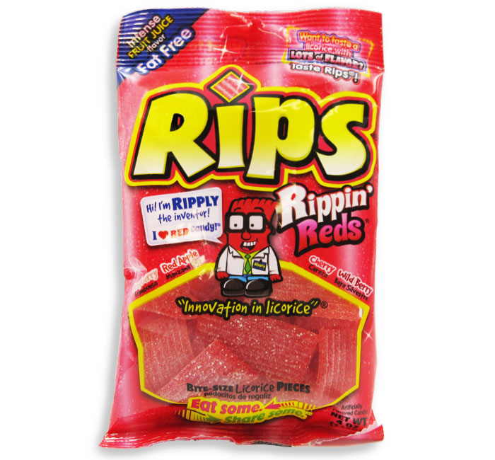 Rips Rippin Reds 113g Montreal Quebec Canada Snaxies