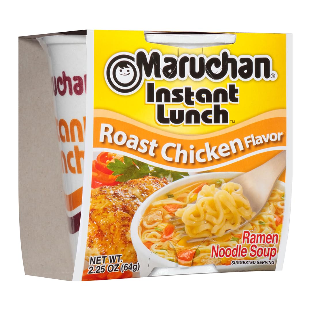 Maruchan Ramen Noodle Soup Cup Roast Chicken Flavour 64 g Exotic Snacks Montreal Quebec Canada Snaxies