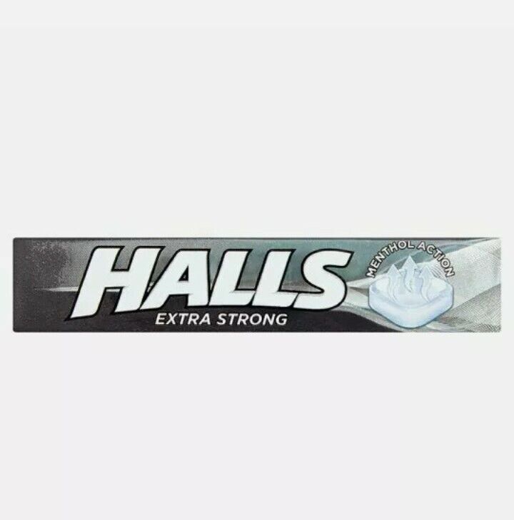 Halls Extra Strong 33.5g Exotic Snacks Snaxies Montreal Canada
