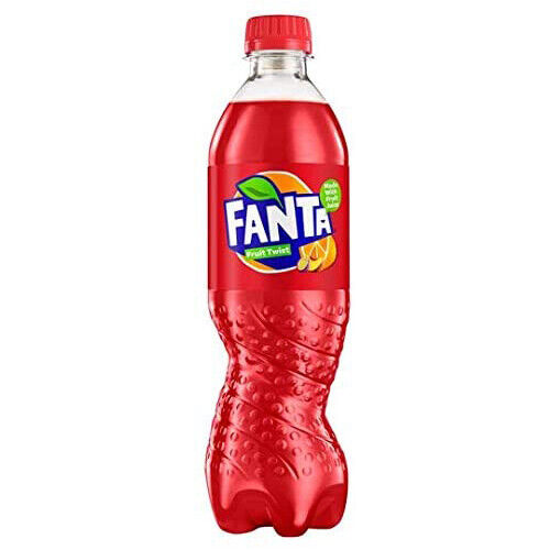 Fanta Fruit Twist 500 ml Exotic Drinks Snaxies Montreal Quebec Canada 