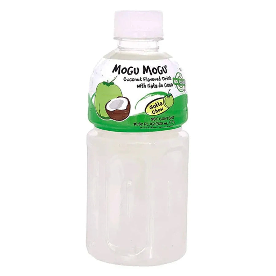 Mogu Mogu Coconut Flavored Drink With Coconut Jelly 320 ml Snaxies Exotic Drinks Montreal Quebec Canada