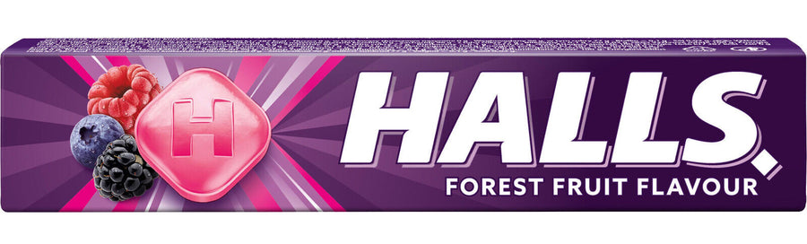 Halls Forest Fruit 33.5 g Exotic Candy Snaxies Montreal Quebec Canada