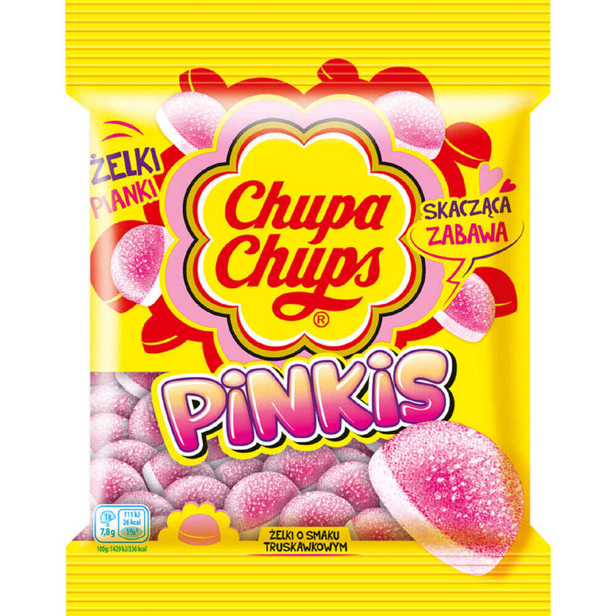 Chupa Chups Pinkis 90 g Exotic Snacks Gummies Snaxies Montreal Quebec Canada 