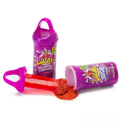 Lucas Muecas Chamoy Lollipop with Chili Powder 25 g Exotic Candy Snaxies Montreal Quebec Canada