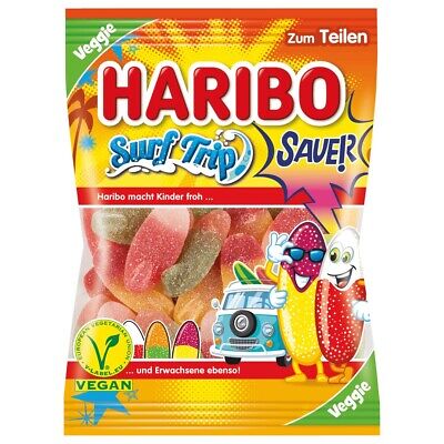 Haribo Surf Trip (Popsicle) 175 g Exotic Snacks Snaxies Montreal Quebec Canada