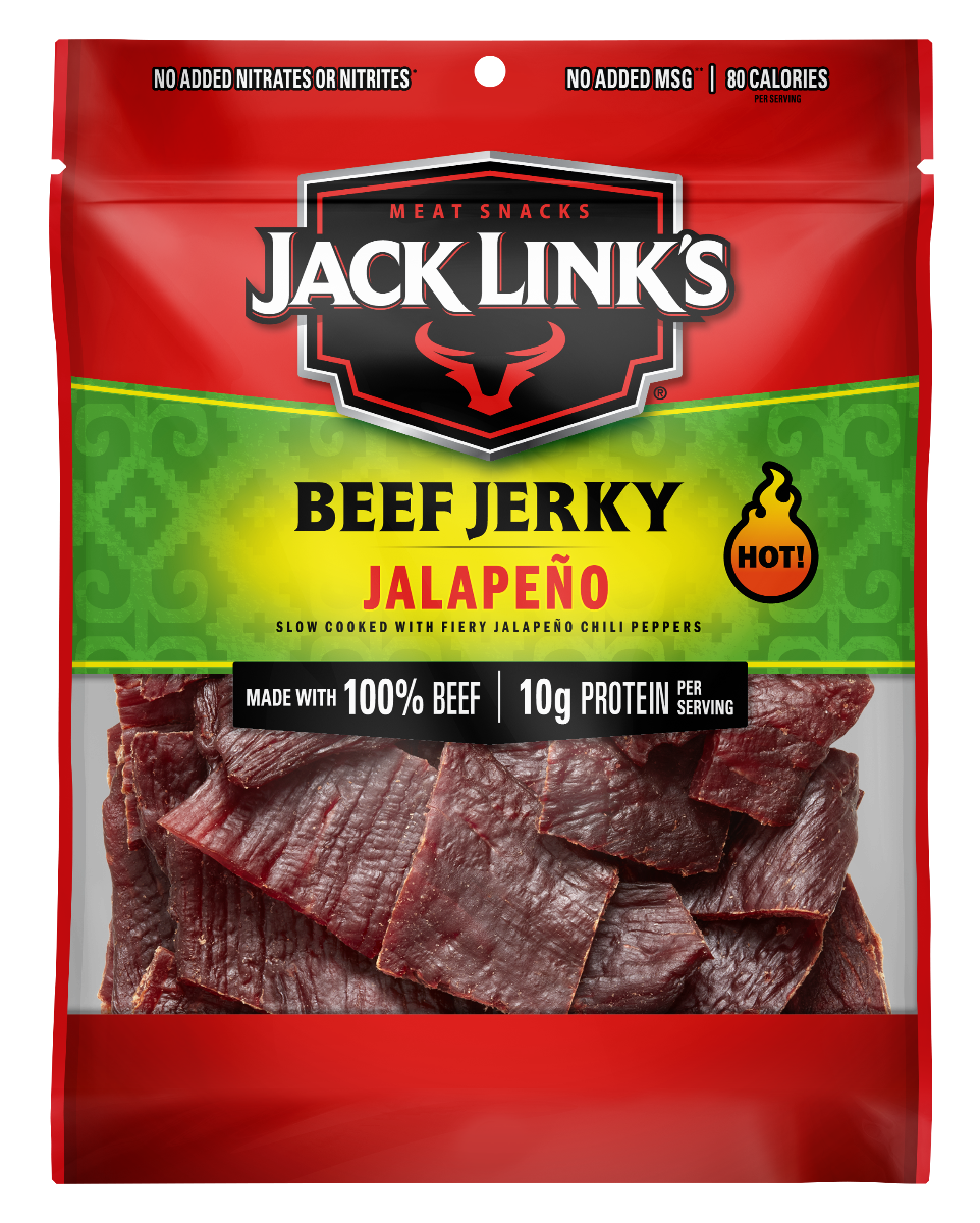 Jack Link's Jalapeño Beef Jerky 80 g Snaxies Exotic Snacks Montreal Quebec Canada