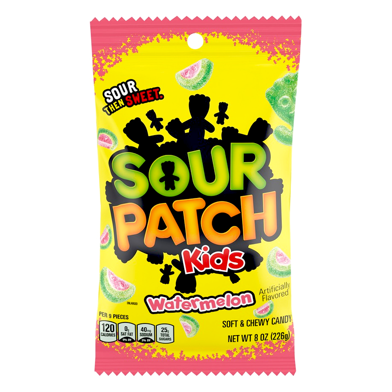 Maynards Sour Patch Kids Watermelon 226 g Snaxies Exotic Snacks Montreal Quebec Canada