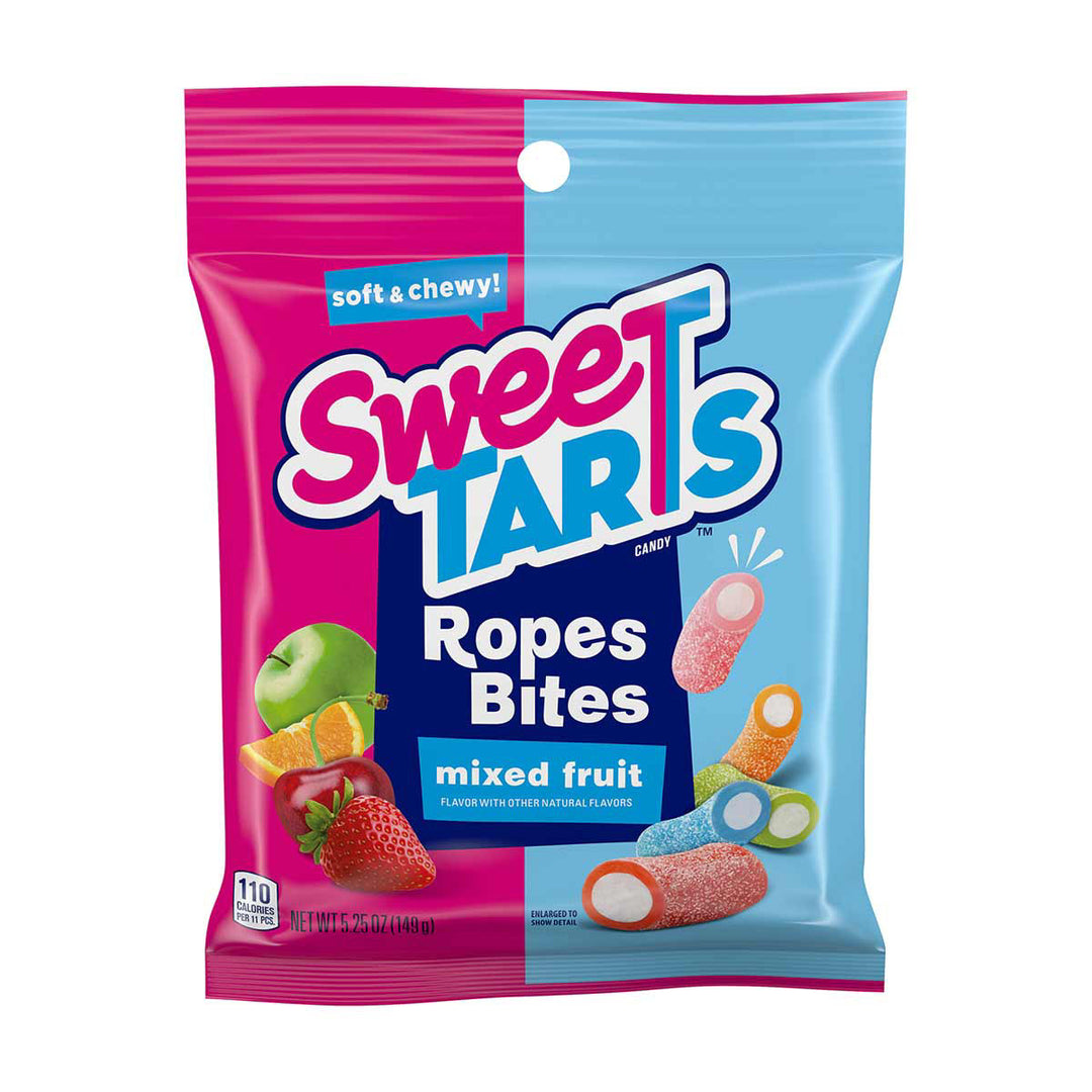 SweeTARTS Ropes Bites Mixed Fruit 149 g Exotic Candy Montreal Quebec Canada Snaxies