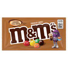 M&M's Caramel Cold Brew 40 g Exotic Snacks Montreal Quebec Canada Snaxies