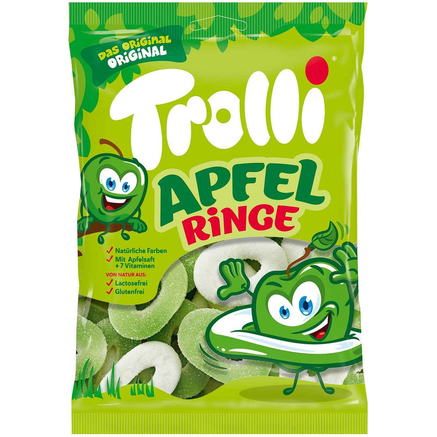 Trolli Apple Rings 150 g Snaxies Exotic Snacks Montreal Quebec Canada