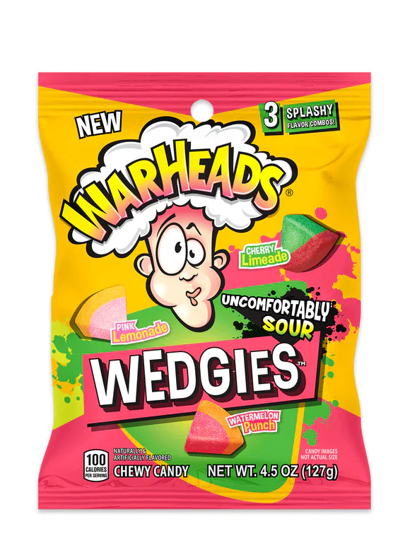 Warheads Wedgies 127g Montreal Quebec Canada Snaxies