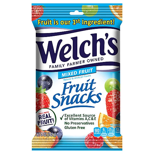 Welch's Mixed Fruit 142 g Exotic Snacks Snaxies Montreal Quebec Canada