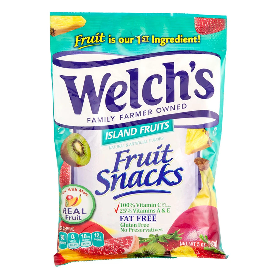Welch's Island Fruits 142g Montreal Quebec Canada Snaxies