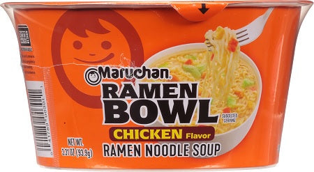 Maruchan Chicken Ramen Bowl 93.9 g Snaxies Exotic Snacks Montreal Quebec Canada