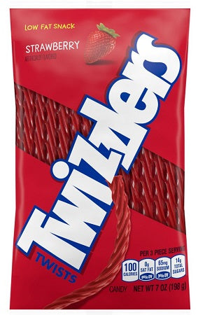 Twizzlers Twists Strawberry 198 g Exotic Snacks Snaxies Montreal Quebec Canada