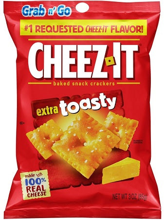Cheez-It Extra Toasty Crackers 85 g Exotic Snacks Snaxies Montreal Quebec Canada