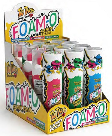 Too Tarts Foam-O Candy 40 g Snaxies Exotic Snacks Montreal Quebec Canada
