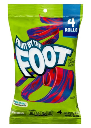 Fruit by the Foot Berry Tie-Dye 85 g Snaxies Exotic Snacks Montreal Quebec Canada