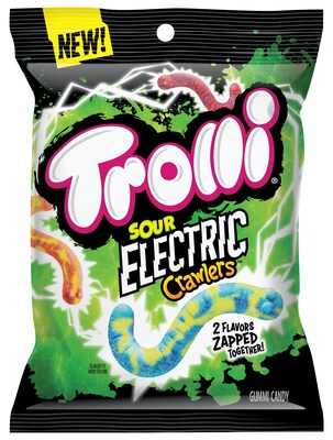 Trolli Sour Electric Crawlers 120 g Exotic Candy Snaxies Montreal Quebec Canada