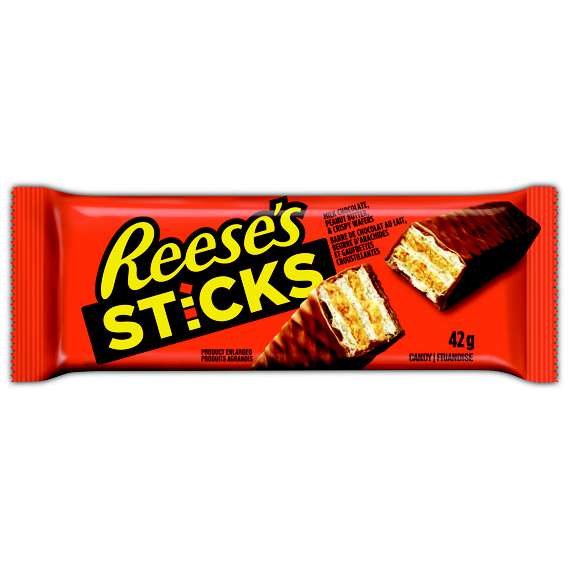 Reese Sticks 42 g Snaxies Exotic Chocolate Montreal Canada