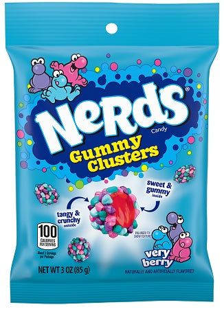 Nerds Gummy Clusters Very Berry Peg Bag 85 g Exotic Candy Wholesale Montreal Quebec Canada