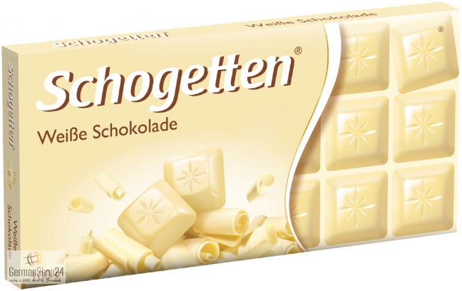 Schogetten White Chocolate Bar 100 g Snaxies Exotic Chocolate Montreal Canada