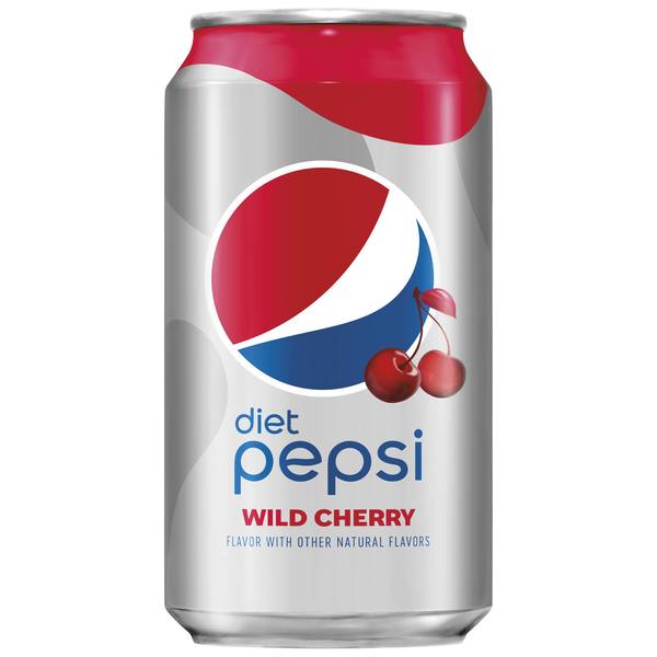 Diet Pepsi Wild Cherry Can 355 ml Snaxies Exotic Drinks Montreal Canada
