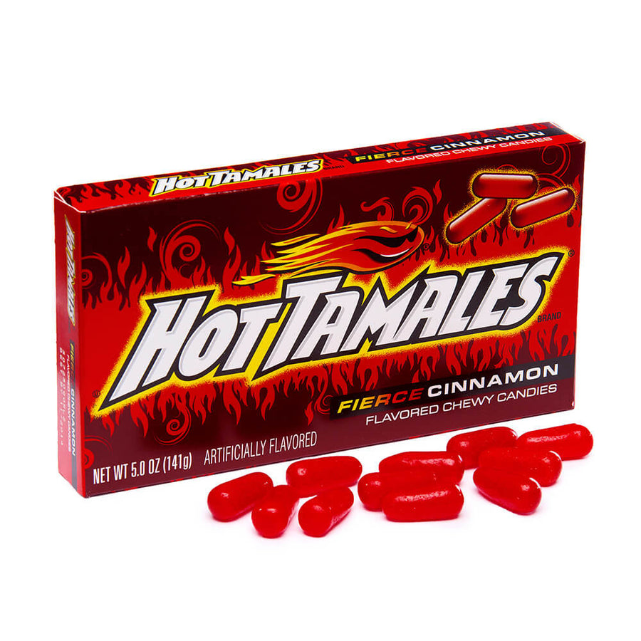 Hot Tamales Fierce Cinnamon Candy 141 g Snaxies Exotic Candy Montreal Quebec Canada