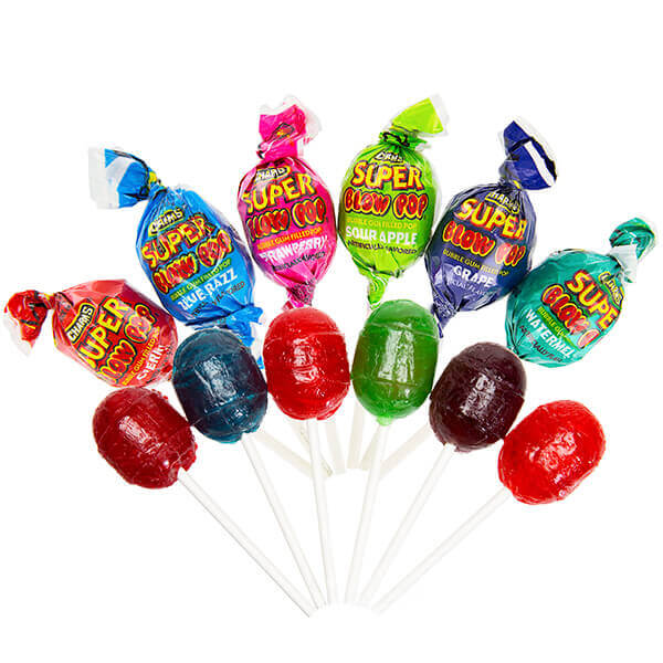 Charm Super Blow Pops Assorted 32 g Snaxies Exotic Candy Montreal Canada