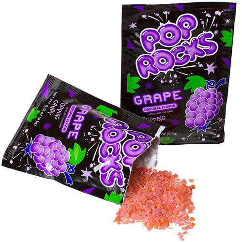Pop Rocks Grape 9.5 g Snaxies Exotic Candy Montreal Canada