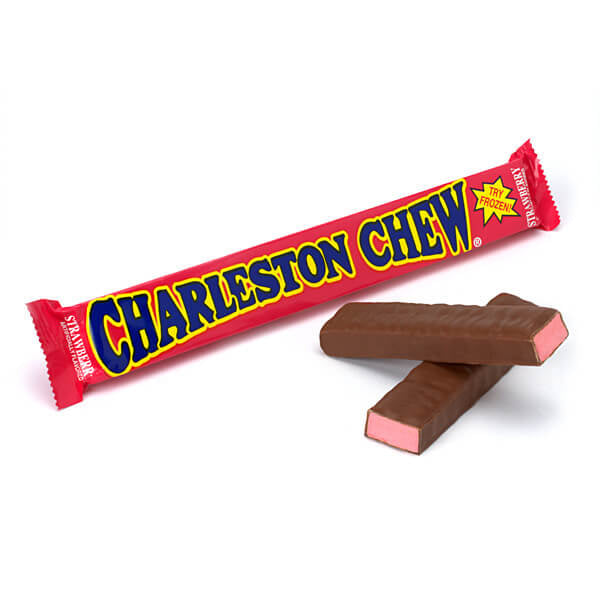 Charleston Chew Strawberry Candy Bar 53.2 g Snaxies Exotic Chocolate Montreal Canada