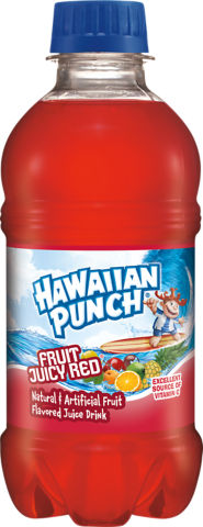 Hawaiian Punch Fruit Juicy Red 296 ml Snaxies Exotic Drinks Montreal Quebec Canada