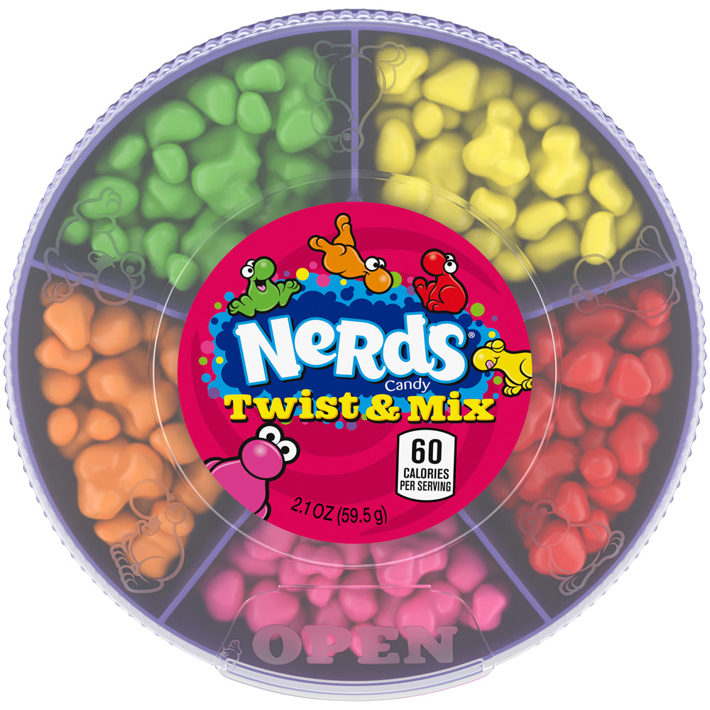 Nerds Twist & Mix 59.5 g Snaxies Exotic Candy Montreal Canada