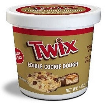 Twix Cookie Dough Tub with Spoon 113 g Snaxies Exotic Snacks Montreal Quebec Canada