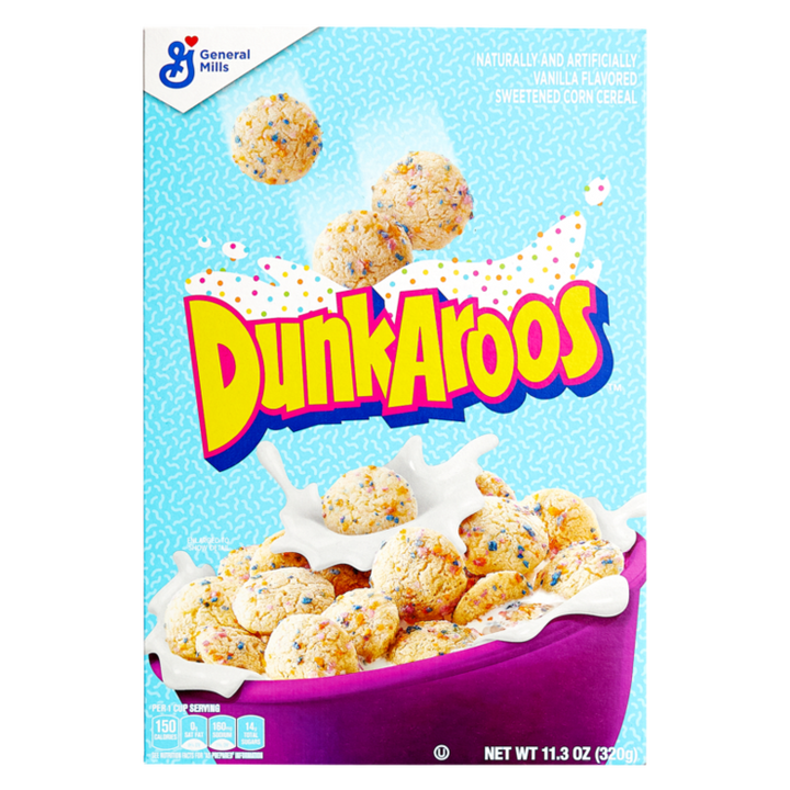 Dunkaroos Cereal 320 g Snaxies Exotic Cereal Montreal Canada
