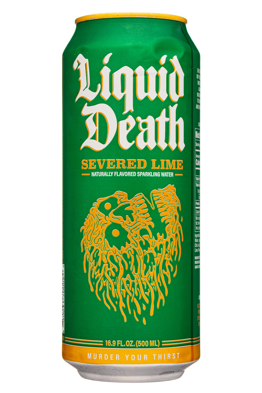 Liquid Death Severed Lime 500 ml Snaxies Exotic Drinks Montreal