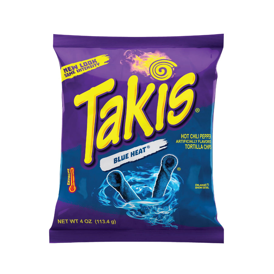 Takis Blue Heat 113.4 g Snaxies Exotic Snacks Montreal Quebec Canada