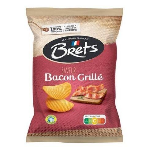 Brets Chips Grilled Bacon Flavour 125 g Snaxies Exotic Chips Montreal Canada