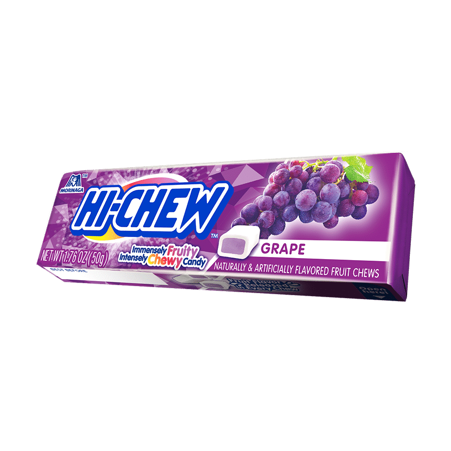 Morinaga Hi-Chew Grape Candy 50 g Snaxies Exotic Candy Montreal Canada