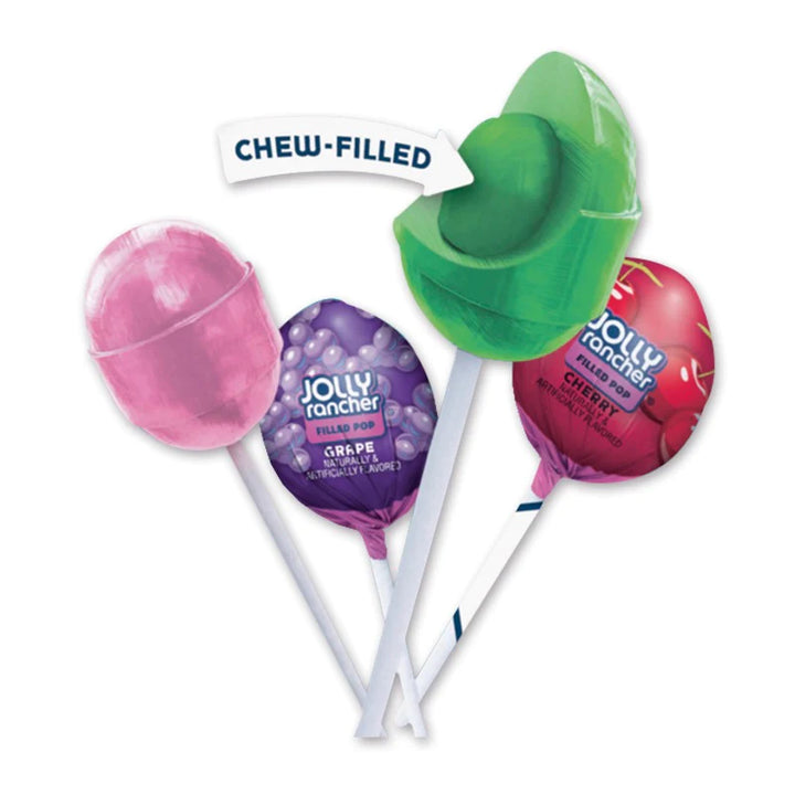 Jolly Rancher Assorted Fruit Flavored Filled Pops 15.8 g