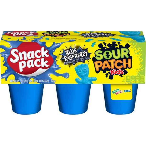Sour Patch Kids Juicy Gel Blue Raspberry 552 g Snaxies Exotic Candy Montreal Canada