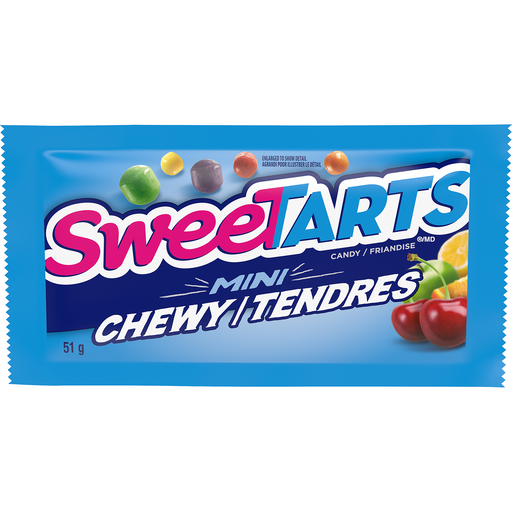 SweeTARTS Mini Chewy 51 g from the US Snaxies Montreal Canada