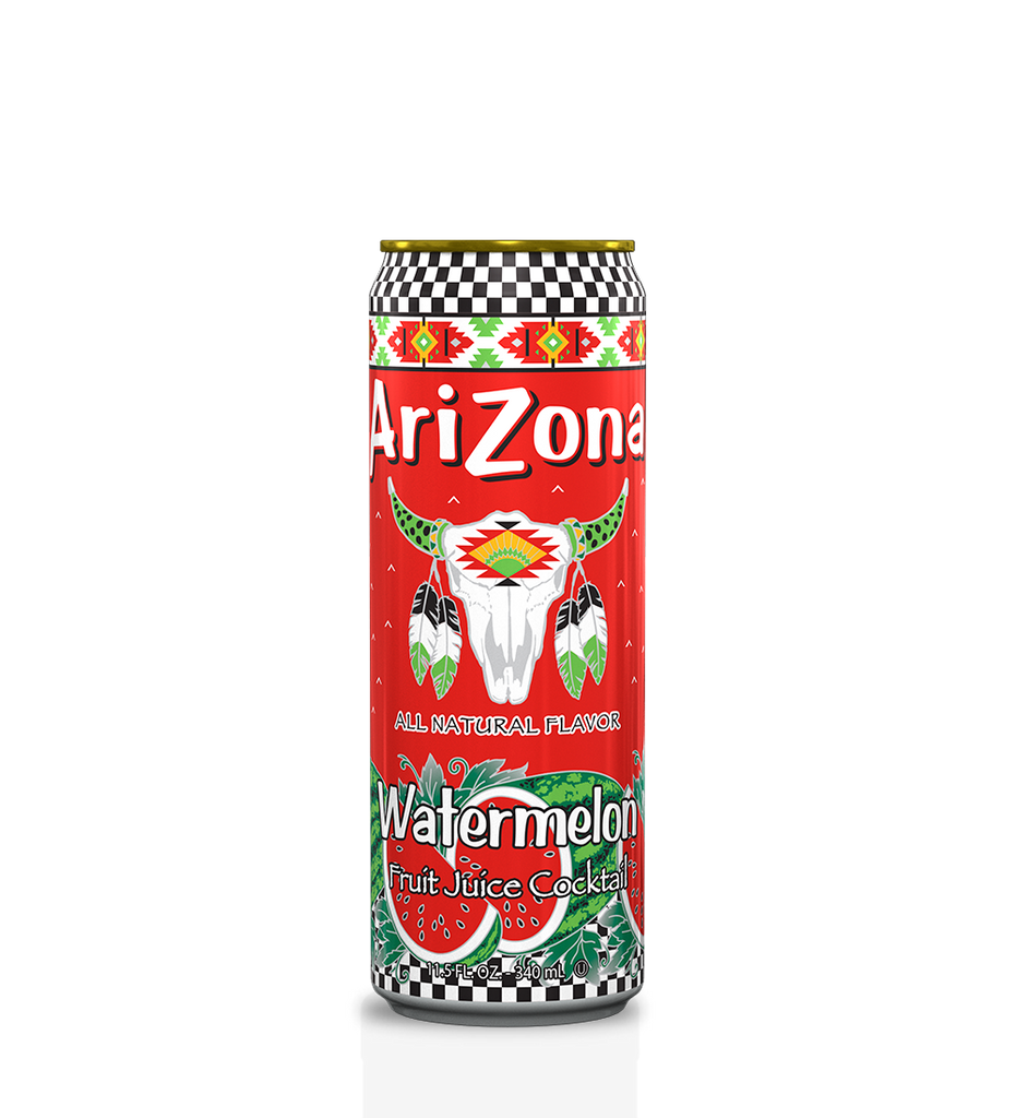 Arizona Watermelon 680 ml Snaxies Exotic Drinks Montreal Quebec Canada